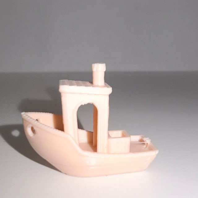 Petit bateau imprimé en PETG Beige foncé